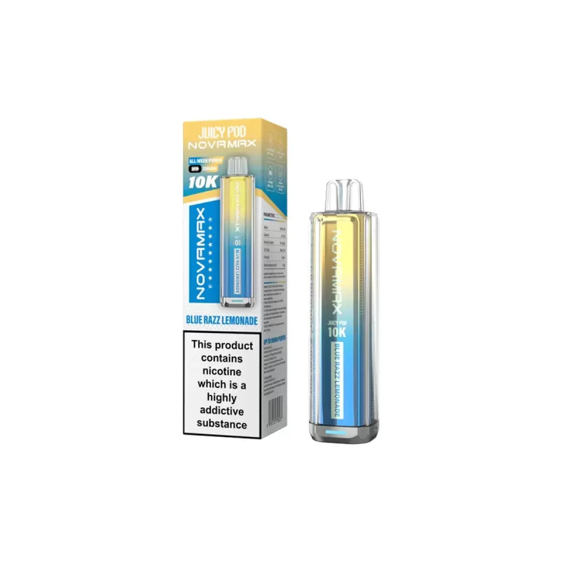 Juicy Pod Novamax 10K Prefilled Pod Kit - Mr. Blue - Image 2