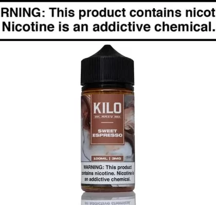 Sweet Espresso by KILO E Liquid 100ML - Vape Product, Vape Product (8F63FC)
