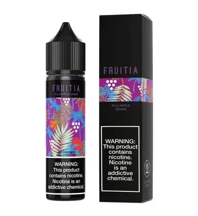 Fuji Apple Grape by Fruitia 60ml - Flavor & Nicotine#0mg>3mg>6mg