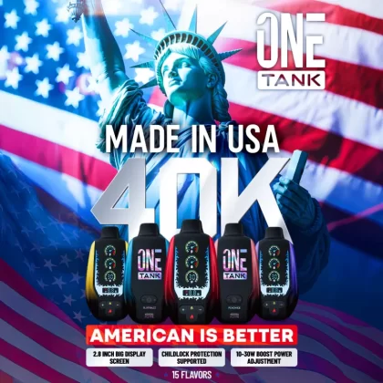 ONE TANK 40K Disposable Device - 40,000 Puffs - Fab AF