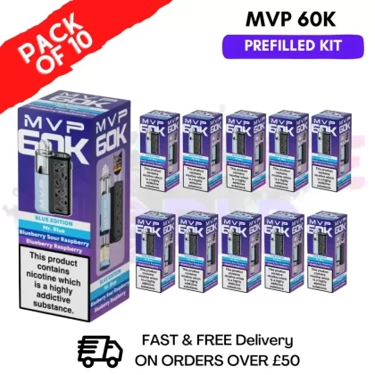 Blue Edition MVP 60K Kit Box Of 10