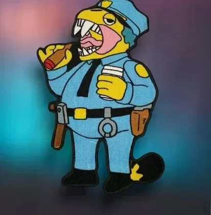 GZ X Elbo Dino Wiggum Rug-4ft