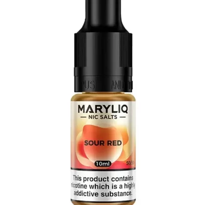 Lost Mary Maryliq Sour Red Nic Salt Vape Juice - Strength 20mg