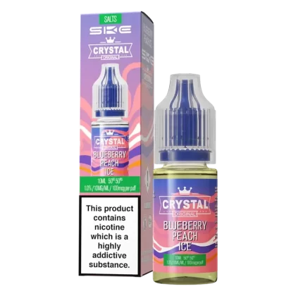 Blueberry Peach Ice SKE Crystal Nic Salt E Liquid 10ml – 10mg/20mg