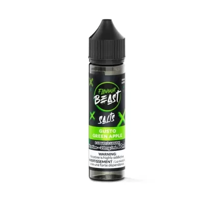 Flavour Beast E-Liquid 60ml Salt – Gusto Green Apple