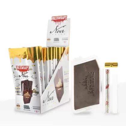 Packwraps™ x Twisted™ | Limited Edition All-in-One Hemp Wrap Kit | White Truffle – 10 Count
