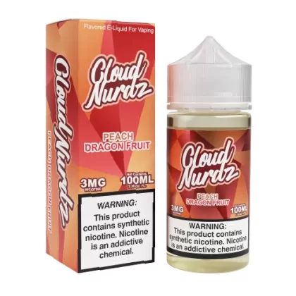 Peach Dragon Fruit by Cloud Nurdz 100ml - Vape Product, Vape Product