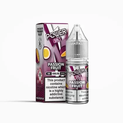 JNP Power Salts Passion Fruit E Liquid 10ml - Nicotine Strength#10mg (DDD3C8)