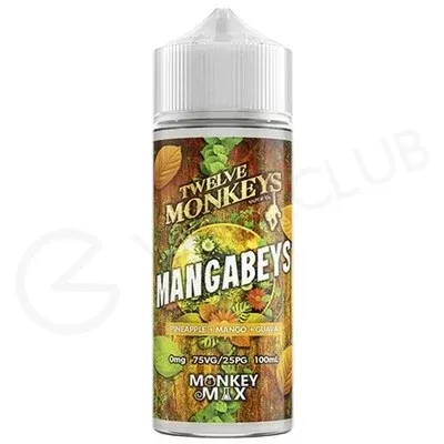 Mangabeys Shortfill E-Liquid by Twelve Monkeys 100ml - Ecigpremium
