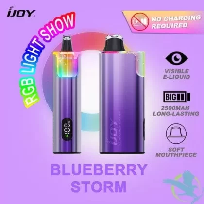Blueberry Storm Ijoy IO 50000 Disposable Vape