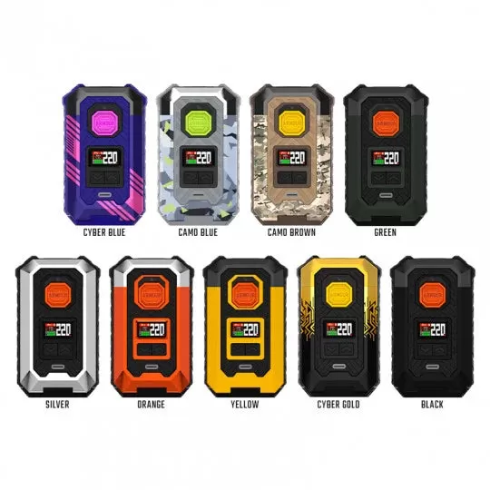 Vaporesso Armour Max 220W iTank T Starter Kit - Black, Camo Blue (B68941) - Image 2