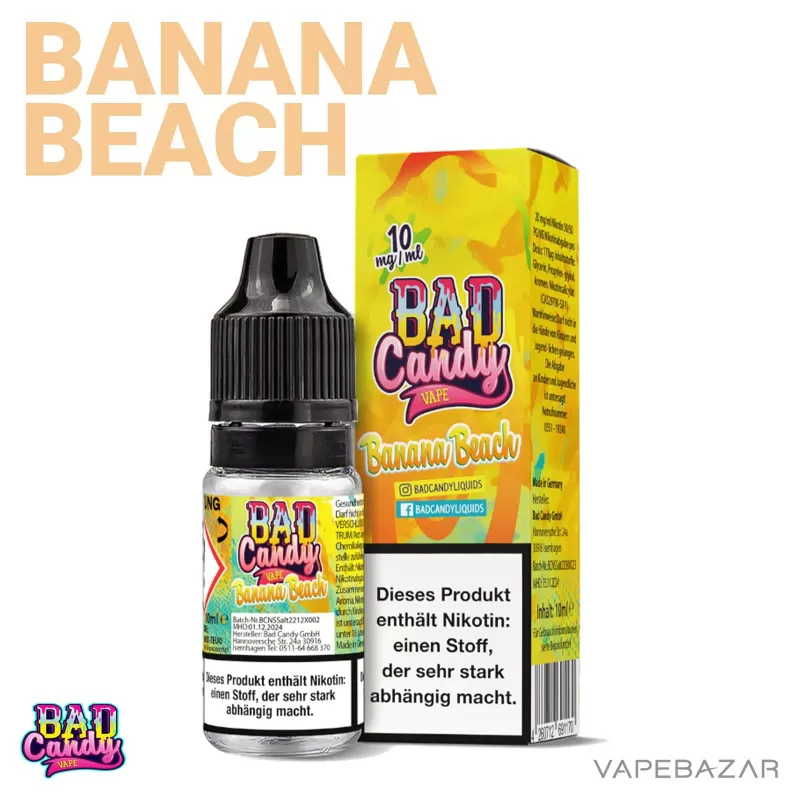 Bad Candy Liquid – Banana Beach - Vapebazar - Image 2