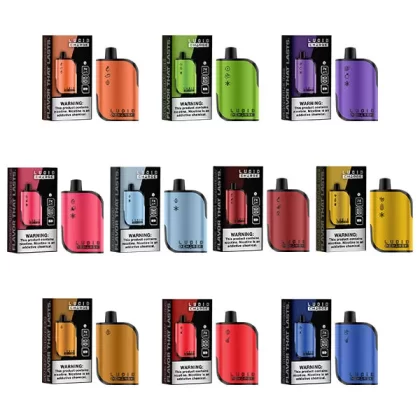 Lucid Charge Disposable 7000 Puffs 14mL 50mg *** - Peach Orange Cranberry