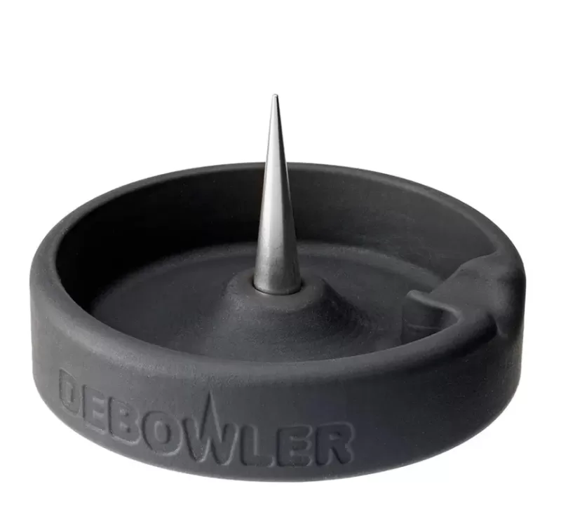 Debowler Ashtray – 100mm - Color#Green>Blue>Minimalist Black