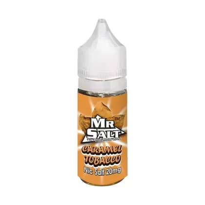 Mr Salt Caramel Tobacco Nic Salt Vape Juice - 10 Pack - 10mg