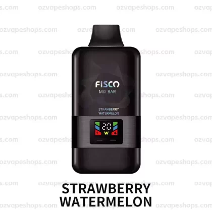 Fisco Max Bar 12000 Puffs – Strawberry Watermelon - Ozvapeone (E41FF4)