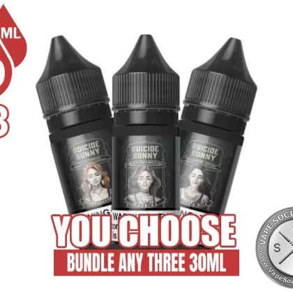 Suicide Bunny Salt Bundle 3x30ml (90ml)