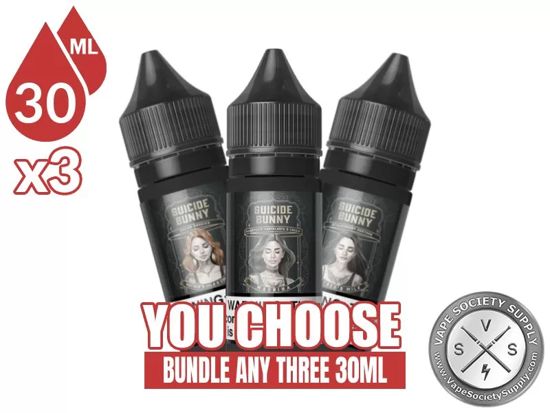 Suicide Bunny Salt Bundle 3x30ml (90ml)