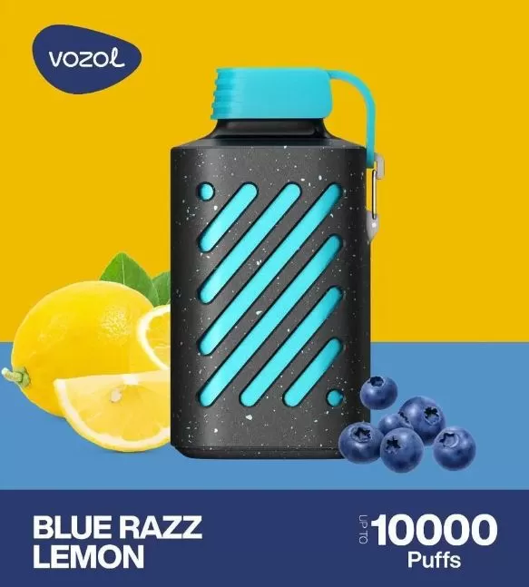 Vozol Gear Rechargeable Disposable Vape (10,000 Puffs) - Raspberry Watermelon / 50 mg - Image 3
