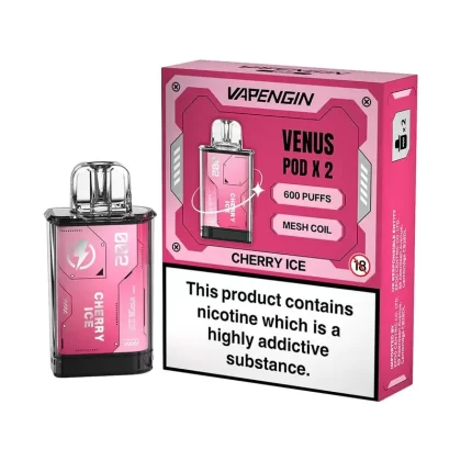 Vapengin Venus Cherry Ice Pods (2 Pack) - Nicotine Strength#20mg