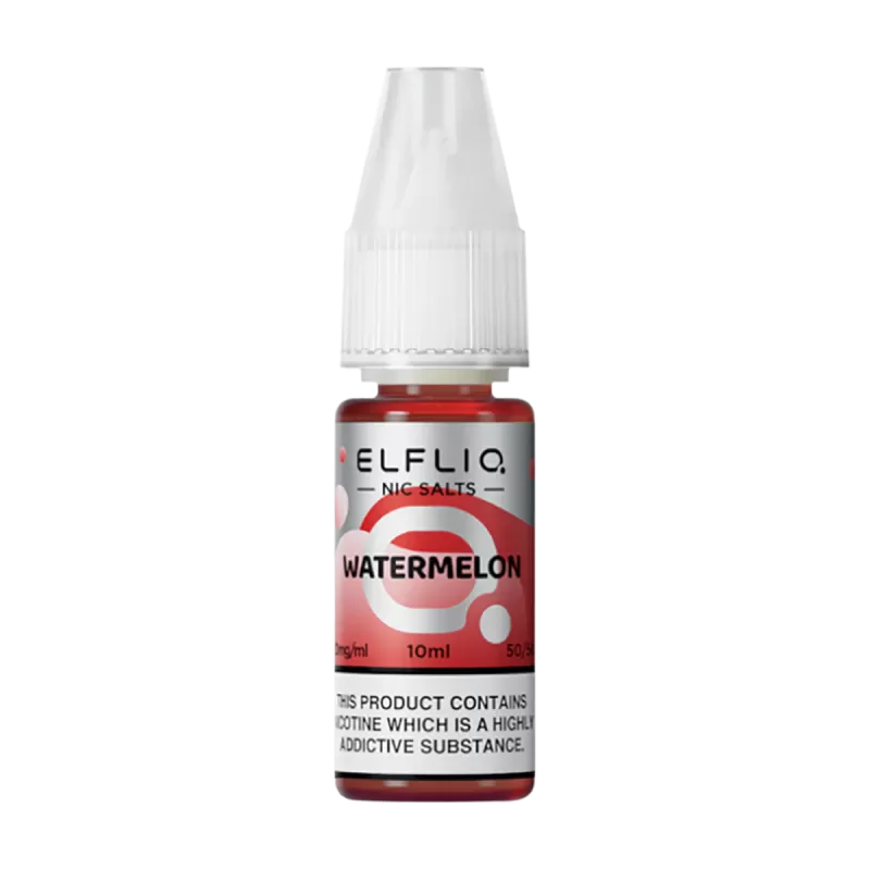 Watermelon Elfliq Nic Salt by Elfbar - 10ml - 10mg