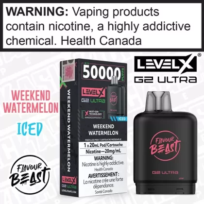 Weekend Watermelon Iced Flavour Beast LEVEL X G2 Ultra POD