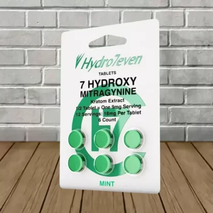 Hydro7even 7-Hydroxy Mitragynine Kratom Extract Tablets 6ct