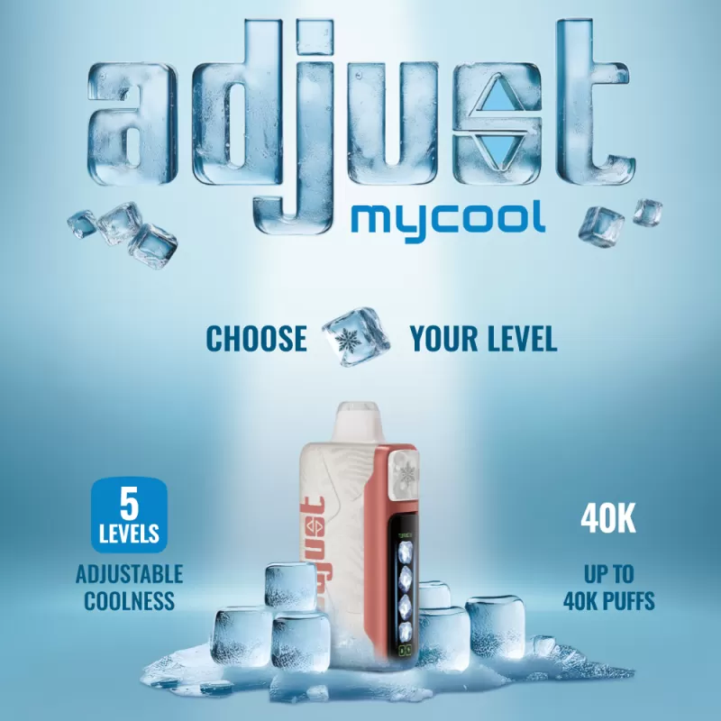 Adjust mycool 40K Disposable Device - 40000 Puffs - Peach+