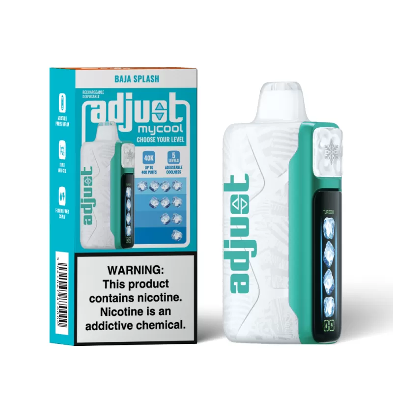 Adjust mycool 40K Disposable Device - 40000 Puffs - Peach+ - Image 2