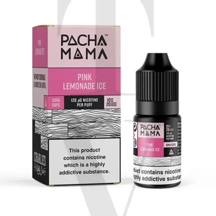 PACHA MAMA PINK LEMONADE ICE NIC SALT E-LIQUID - Nicotine Strength#10MG (1%)>20MG (2%)