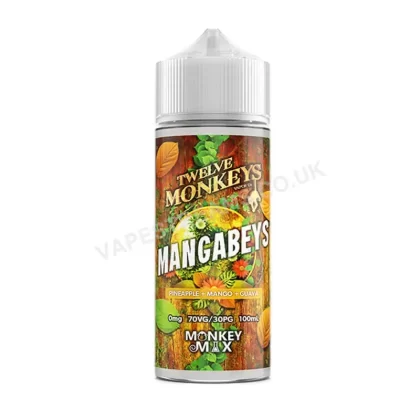 Twelve Monkeys Mangabeys 100ml E-Liquid Shortfill - Vapestreams Co