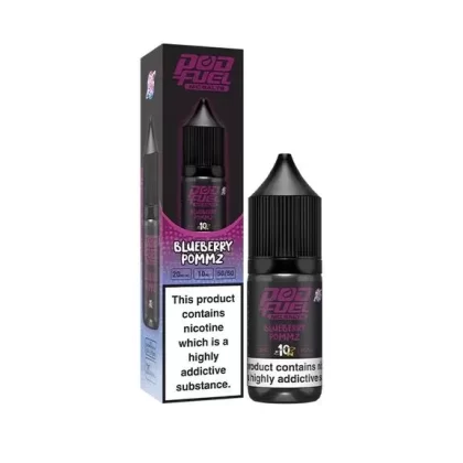 Blueberry Pommz 10ml Nic Salts By Pod Fuel (Out Of Date)