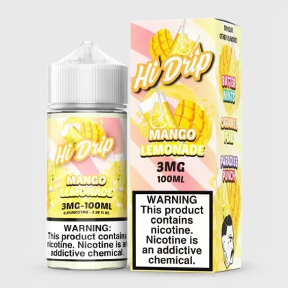 Mango Lemonade – Hi Drip – 100mL Made in USA e-juice