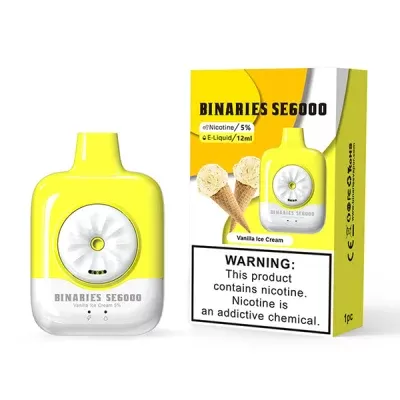 Horizontech Binaries SE6000 Vanilla Ice Cream Disposable Vape