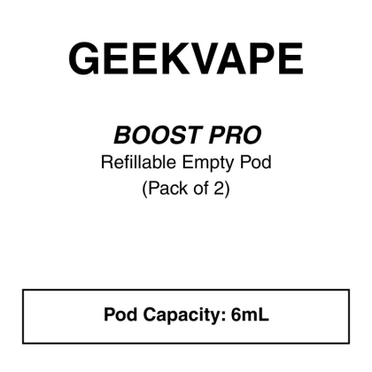 GEEKVAPE AEGIS BOOST PRO REPLACEMENT POD CARTRIDGE 6ML (2PCS/PACK)