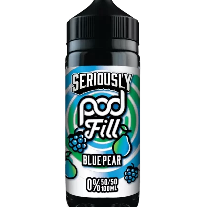 Blue Pear Pod Fill E Liquid 100ml – 50VG - Vapestorm Co