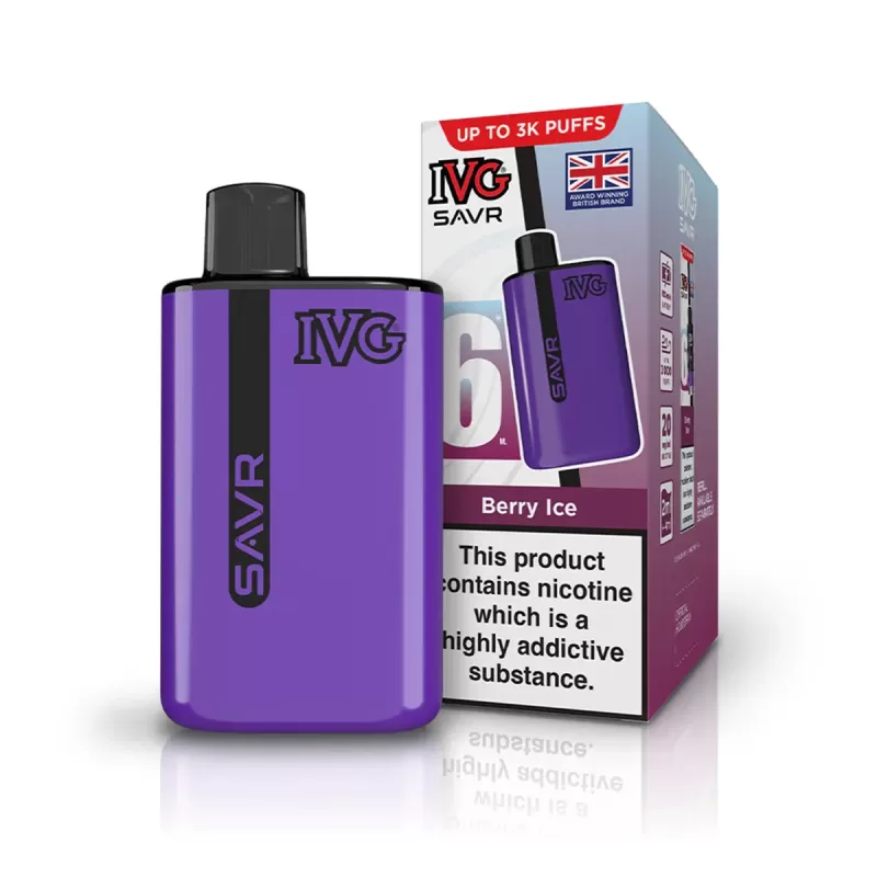 IVG SAVR Prefilled Pod Kit - 5 Pack - Blue Sour Raspberry - 5 Pack