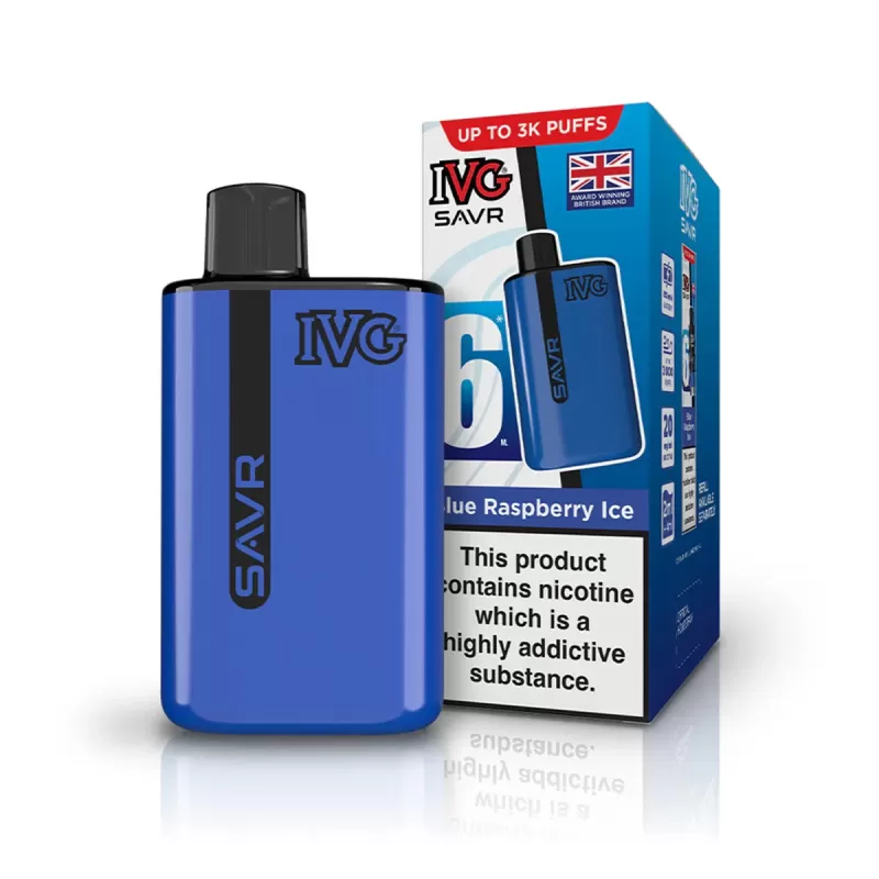 IVG SAVR Prefilled Pod Kit - 5 Pack - Blue Sour Raspberry - 5 Pack - Image 3