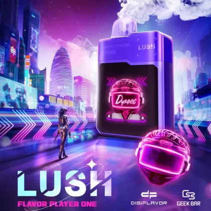 DIGIFLAVOR x Geek Bar LUSH Rechargeable Disposable Device – 20000 Puffs - Watermelon Ice