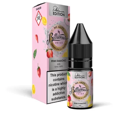 Billionaire Juice Pink Diamond Nic Salt E-Liquid - 20mg