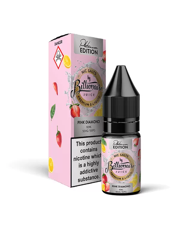 Billionaire Juice Pink Diamond Nic Salt E-Liquid - 20mg