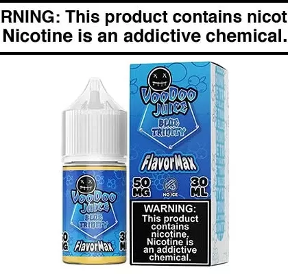 BLUE TRINITY BY VOODOO JOOS FLAVORMAX SALTS 30ML - Vapejuice
