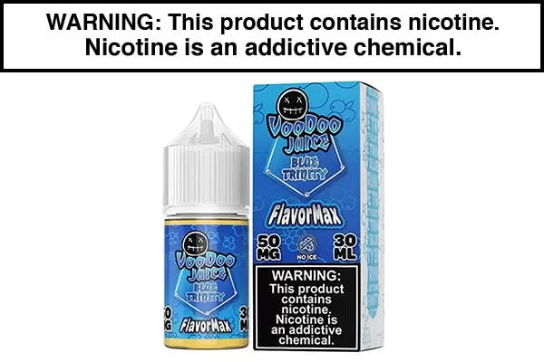 BLUE TRINITY BY VOODOO JOOS FLAVORMAX SALTS 30ML - Vapejuice