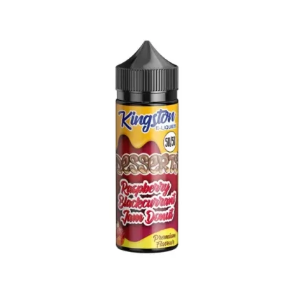 Kingston Desserts 120 ml Shortfill E-Liquid (0 mg) – Unwiderstehliche Dessertaromen
