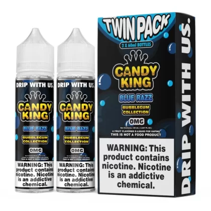Candy King Bubblegum E-Liquid 60ml Twin Pack - Tropic / 0mg