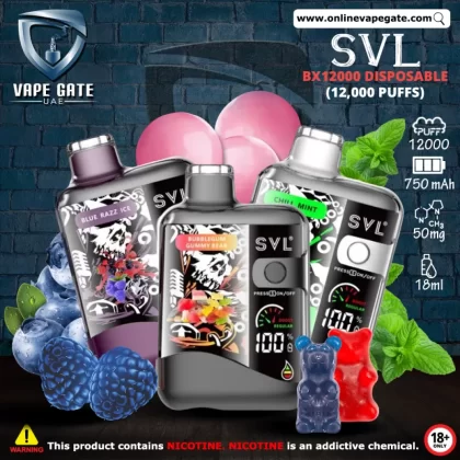 SVL BX12000 Disposable Vape (12,000 Puffs ) - Peach Watermelon / 50 mg