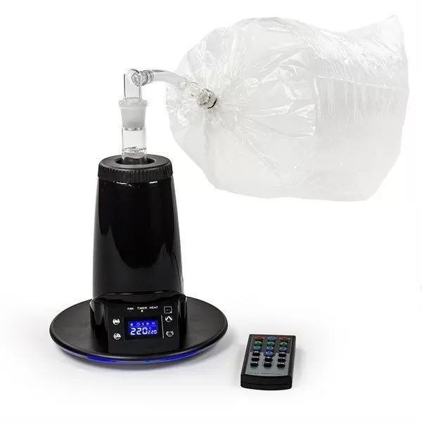 Extreme Q 6.0 – Desktop Vaporizer - convection / fully adjustable / 17cm x 16,5cm x 16,5cm / Arizer / session / no need to charge / not applicable / 40°C / 50°C / dry herbs / normal (under 60 s) / gla - Image 2