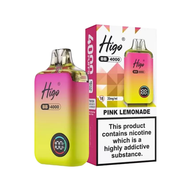 Higo BB 4000 Vape Kit - Menthol - Ecigwizard - Image 3