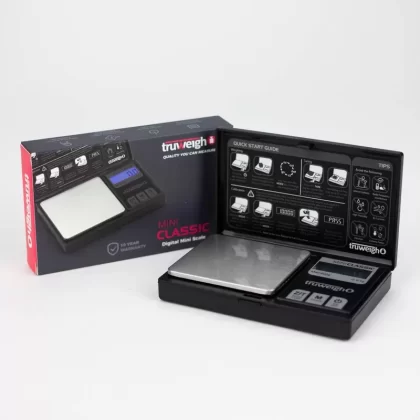 Truweigh | Mini Classic Scale – 600g x 0.1g – Black
