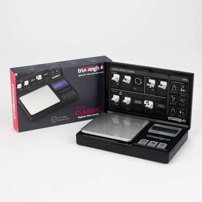 Truweigh | Mini Classic Scale – 600g x 0.1g – Black